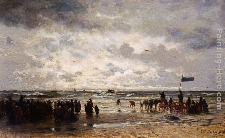 Hendrik Willem Mesdag Canvas Paintings